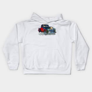 1949 Chevrolet Advance Design 3100 Pickup Truck Kids Hoodie